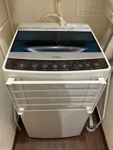 【取引終了】Haier　全自動洗濯機 5.5kg ★towerタオル掛け付き