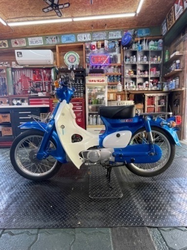 カモメカブ　6V エンジン好調　センターチョーク　クジラフィン