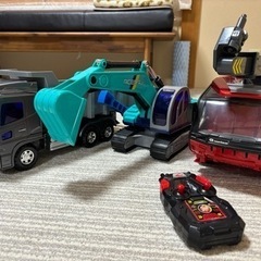 6月6日まで！消防車　工事車両　おもちゃ