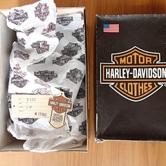Harley Davidson ハーレーダビットソン　レディース 24cm　革靴の画像