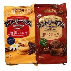 決まりました。カントリーマアムセット　日時指定あり