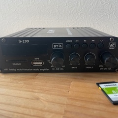 ぼぼ新品　Bluetooth5.0対応 4.1chサラウンドアンプ