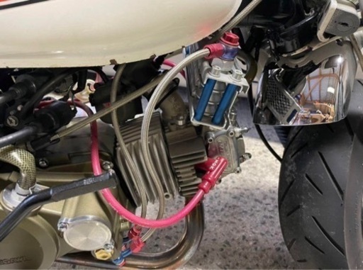 【モンキー125 タケガワ】コンプリートエンジン　4Lノーマルベース車両付き