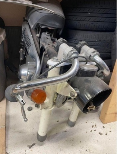 【モンキー125 タケガワ】コンプリートエンジン　4Lノーマルベース車両付き