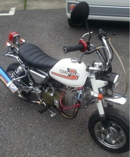 【モンキー125 タケガワ】コンプリートエンジン　4Lノーマルベース車両付き