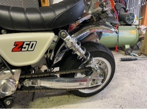 【モンキー125 タケガワ】コンプリートエンジン　4Lノーマルベース車両付き