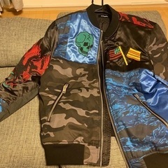 美品　ディーゼル　ジャケット　スカジャン　DIESEL パッチワ...