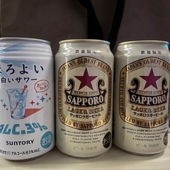 ビール、チューハイの画像