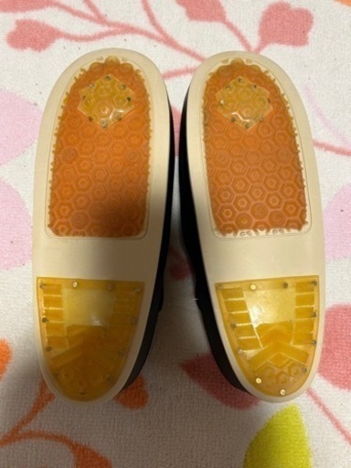 新品！防寒草履　黒　靴底　23.5cm