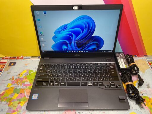 JC03327　極美品  LIFEBOOK  U938/S SSD タッチパネル ノートPC 軽量　Office2021　Win11　第7世代