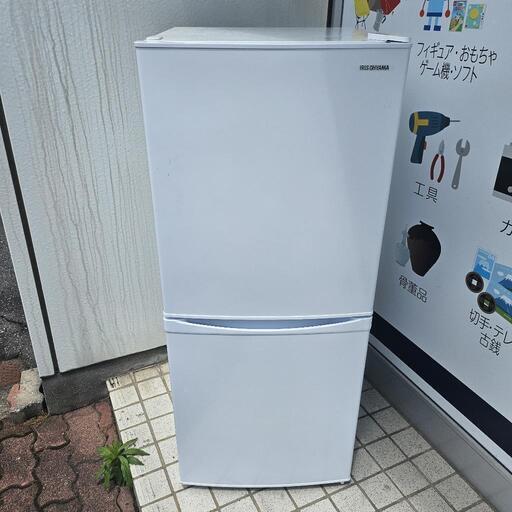 【ノンフロン冷凍冷蔵庫】IRIS OHYAMA 内容積142L KRSD-14A-W 2020年製 家電 キッチン家電 冷蔵庫