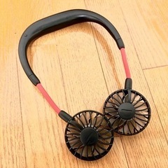 肩掛け扇風機
