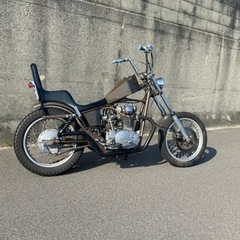 YAMAHA xs650 車体　国産チョッパーの画像
