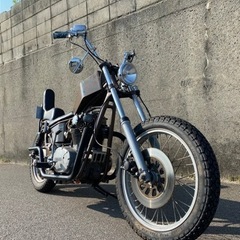 YAMAHA xs650 車体　国産チョッパーの画像