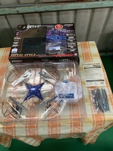 ニッコー NIKKO メタルスタイル トイドローン ドローンカメラ付き