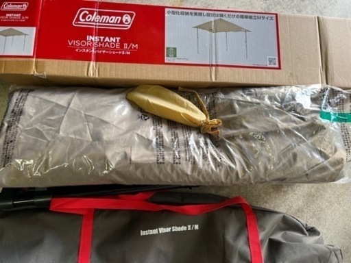 コールマン簡易タープ、ワンタッチタープ