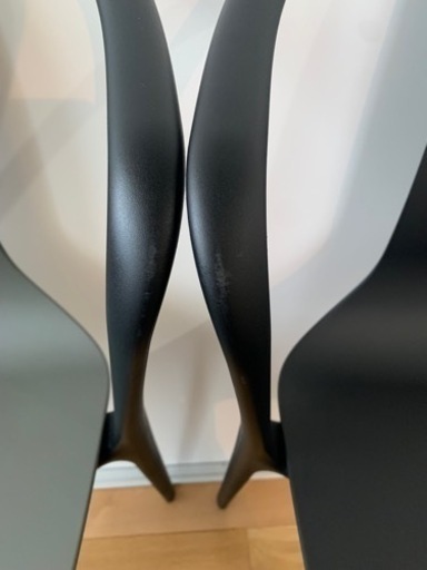 Vitra ヴィトラ　ベルヴィル　アームチェア ブラック&バサルト