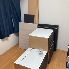 【お譲り先決定】ニトリ　セミダブル　コンセント・収納ありの画像