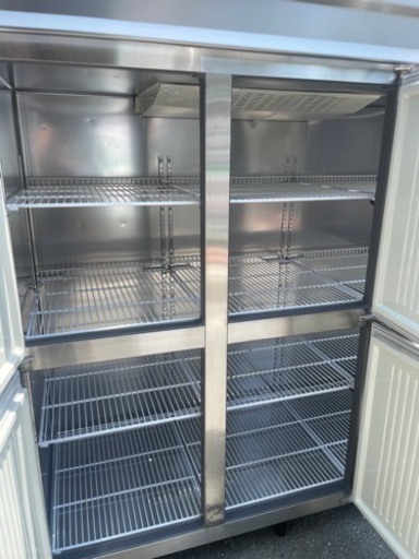 中古品 フクシマ業務用冷凍庫 ARD-186FMD 2015年 6枚扉 1800ｘ800ｘ1900ｍｍ ３相200Ｖ  動作問題なし