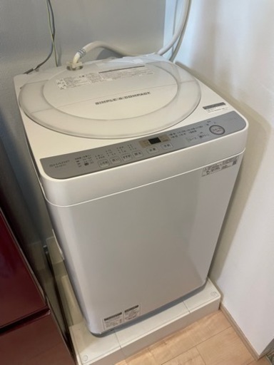シャープ 全自動洗濯機　ES-GE7C-W 