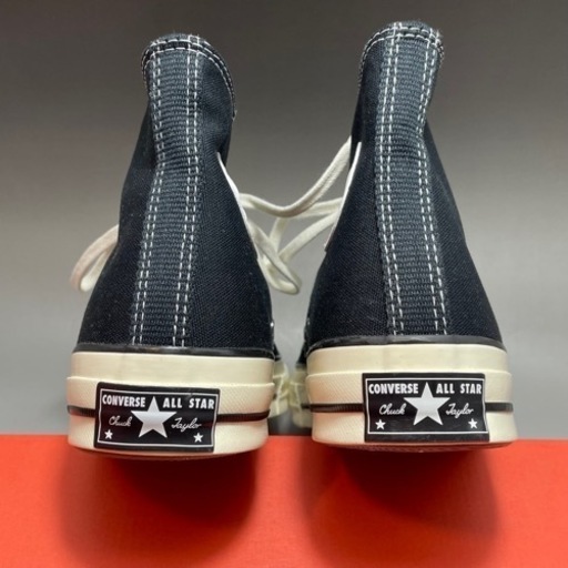 スニーカー CONVERSE CHUCK70 HI BLACK 27.5cm