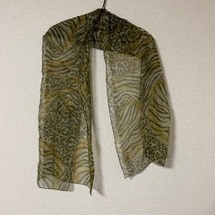 #2733 スカーフ ストール ゼブラ ヒョウ柄