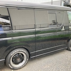 レア？レジアスエースバン　ワイドロング　レガンスフルエアロ　バッドフェイスの画像