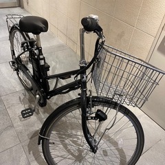 電動アシスト自転車　26インチ　シマノ製6段変速　型式認定