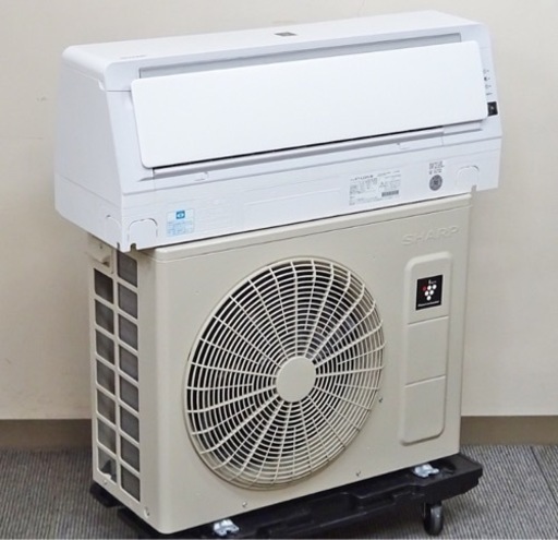 【取引完了】(18)SHARP【AY-L22H-W】プラズマクラスター25000搭載 プラズマクラスターパトロール フィルター自動掃除 コンパクトハイグレードモデル ルームエアコン おもに6畳用 2020年製 取付販売