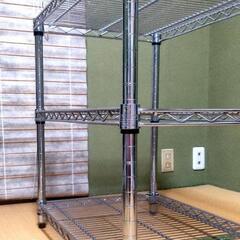美品・都内手渡しOK】ERECTA エレクタ　シェルフ　スチールラックの画像