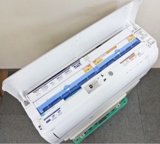 【取引完了
】(21)富士通 nocria ノクリア 加熱除菌 不在ECO 2WAY除湿 プラズマクリーン フィルター自動おそうじ ルームエアコン おもに6畳用 2021年製 取付販売