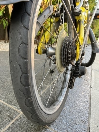 状態訳ありDAHON(ダホン) Route 7段変速 折りたたみ自転車