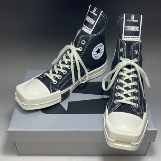 RickOwens DRKSHDW×CONVERSE 27cm 黒 コラボ初期モデル