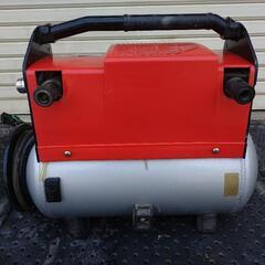 エアーコンプレッサー 明治機械製作所 オイルフリーハンディコンプレッサ　高圧 STALLION(スタリオン) 中古　長野市の画像