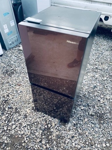 ♦️ Hisense2ドア冷凍冷蔵庫  【2018年製】HR-G13A-BR