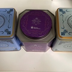 HARNEY&SONS 空缶×3 缶セット ハニーアンドサンズ ハーブティ 紅茶缶の画像