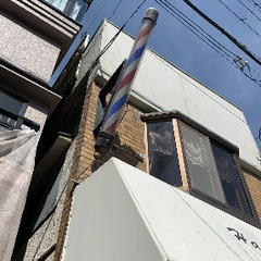 サインポール　理髪店　理容店　クルクル
