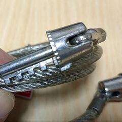  自転車  ロックチェーンの画像