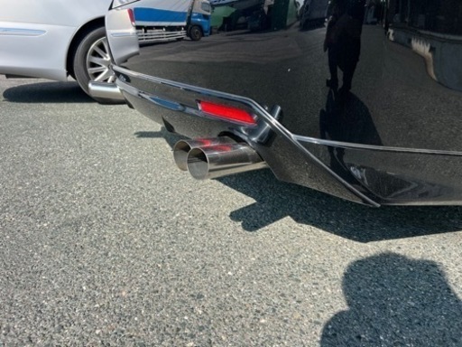 21クラウン 加工リアピース マフラー