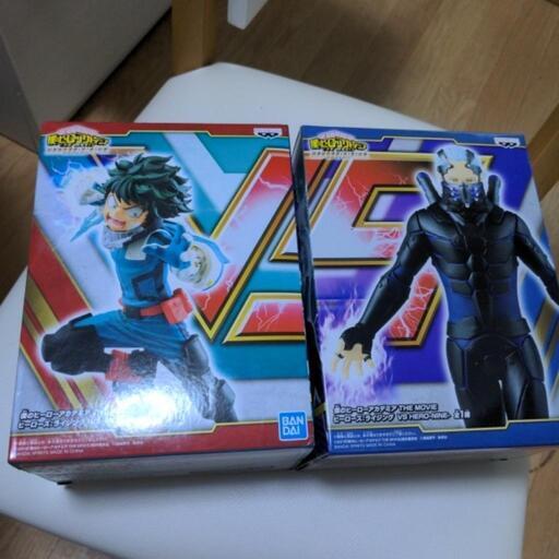僕のヒーローアカデミア　THE MOVIE ヒーローズ︰ライジング フィギュア2体