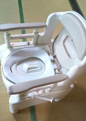 ポータブルトイレFX-CP 暖房便座「安寿」