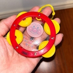 おもちゃ おもちゃ 知育玩具　アンパンマンミュージアム　記念品　アンパンマン　タンブリンの画像
