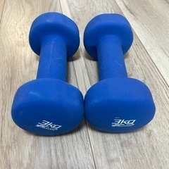 ダンベル3kg×2個