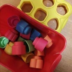 【お取引中】アンパンマンしずかでかるいつみ木&Baby clemmy やわらかブロックパズルセットの画像
