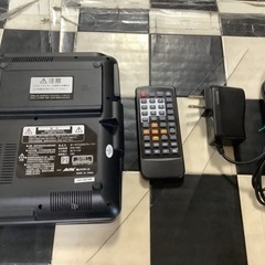 【リサイクルサービス八光】7インチ　Actis　ポータブルDVDプレーヤー　リモコン付き　DVD-10ACの画像