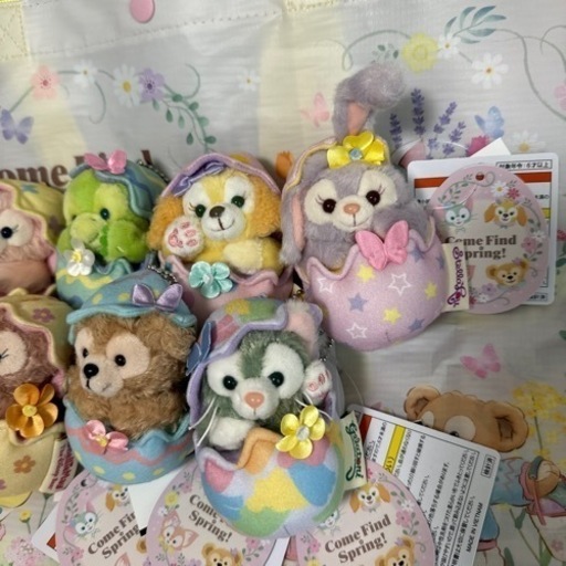 ダッフィー & フレンズ カムファインドスプリング  ぬいぐるみチャーム　
