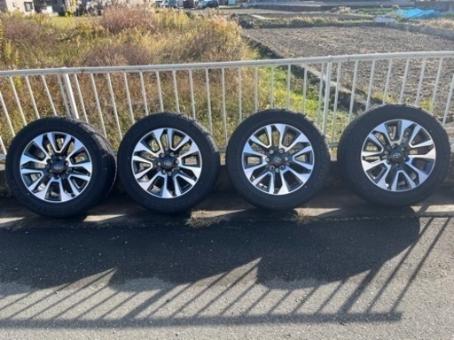 トヨタランドクルーザープラド150系　後期　純正19インチ　タイヤホイールセット