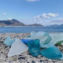 シーグラス拾い⸜(*˙꒳˙*)⸝