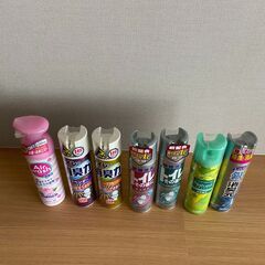 【新品未開封】トイレの消臭力などの消臭芳香剤7本　メーカー品の画像