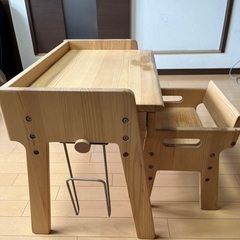 幼児用デスク&チェアセット